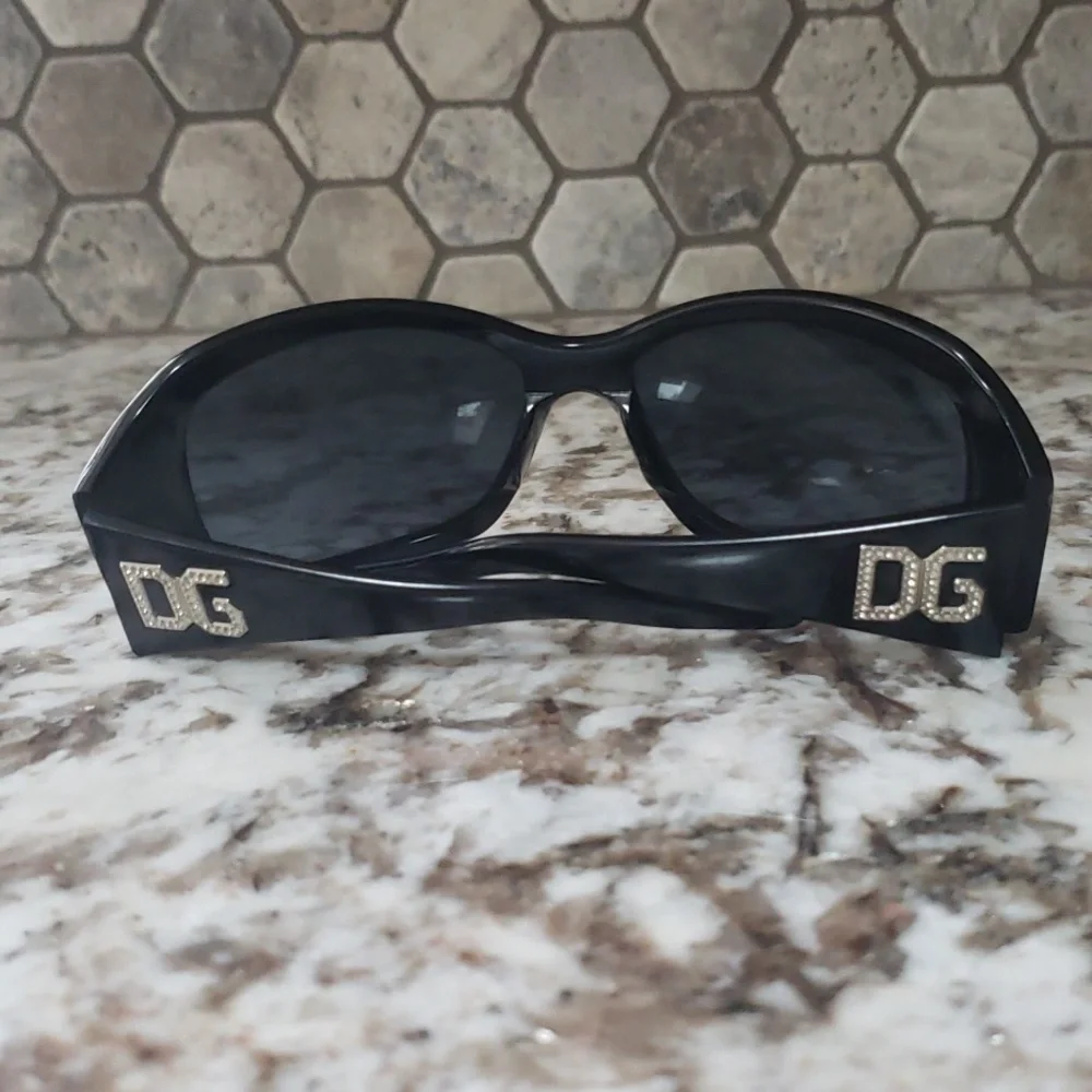 Dolce & Gabbana Black Oversized Sunglasses